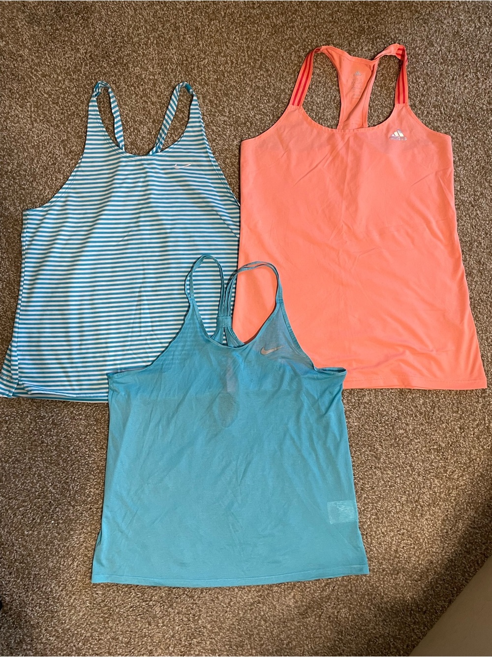 Nike + adidas Athletic Tank Tops